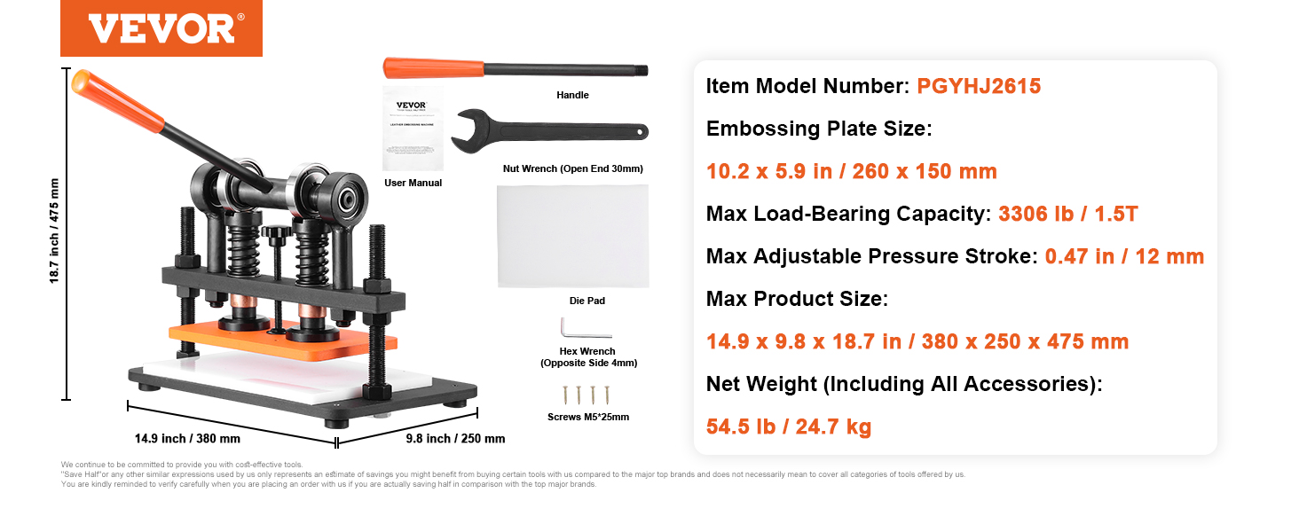 Pressa di goffratura