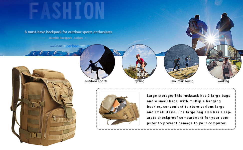 military backpack