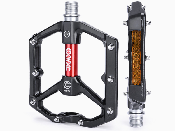 Amazon | CXWXC 自転車 ペダル フラットペダル トリプルシールド