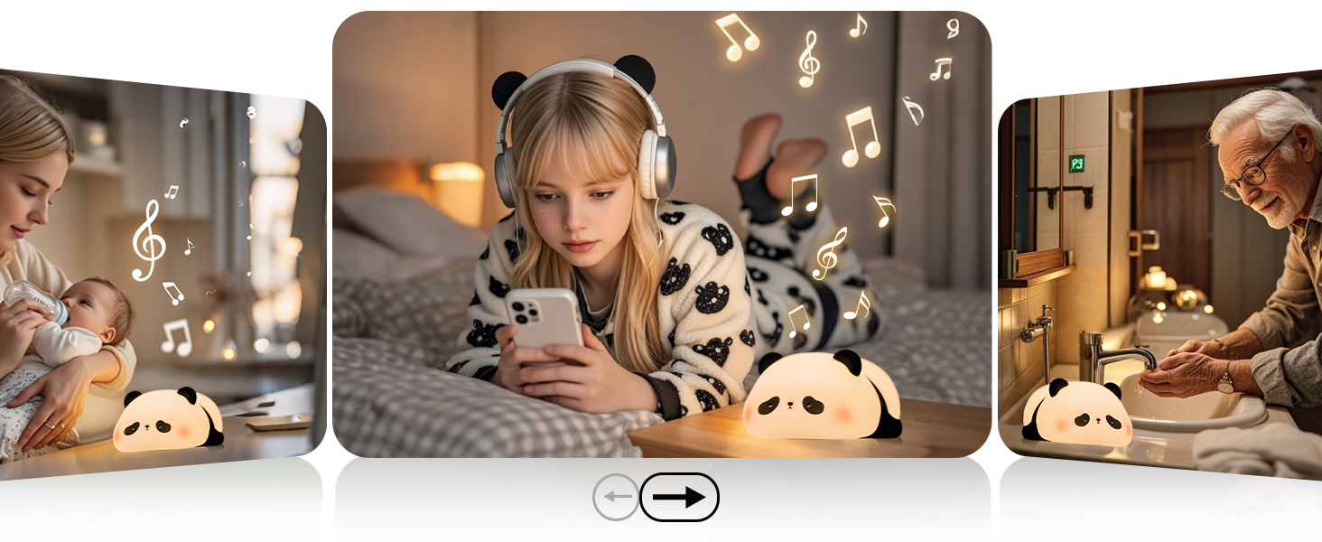 panda night light
