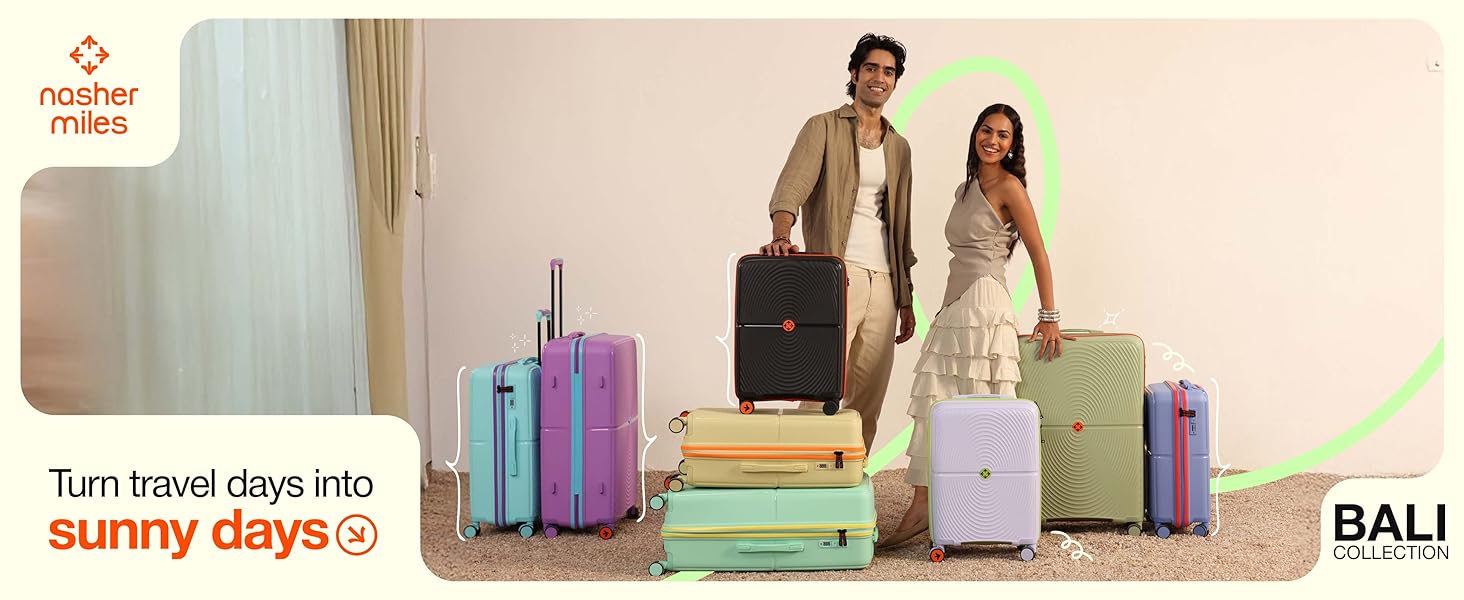 Nasher miles Bali trolley bag suitcase
