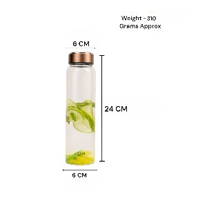 LeCasa - Borosilicate Glass Bottle 500ML 3080