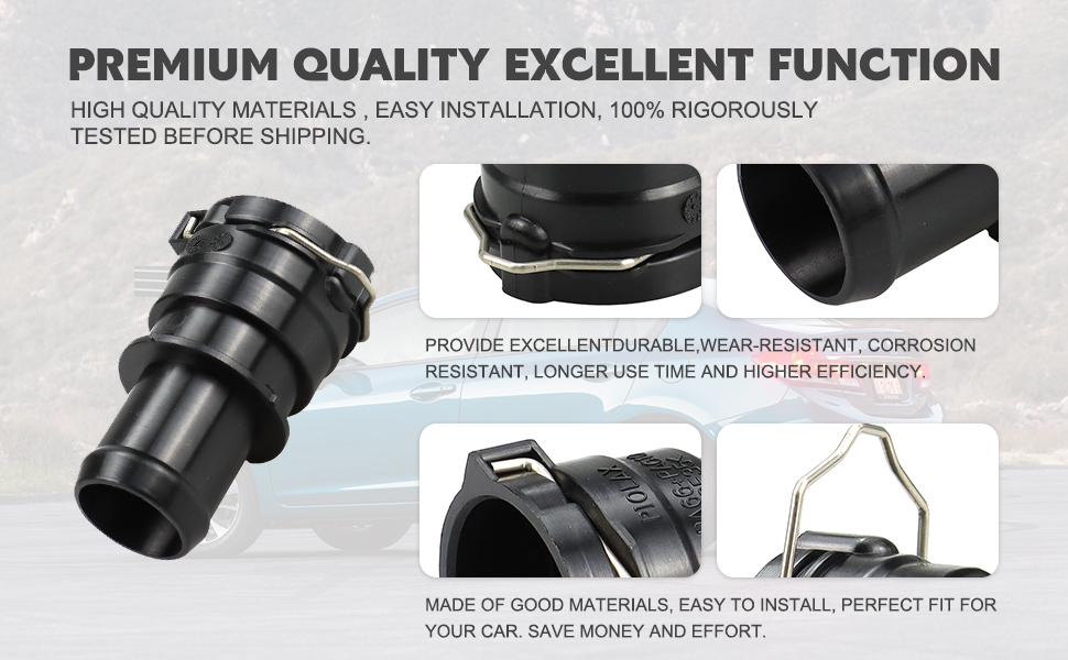 Radiator Hose Quick Connector Radiator Coolant Hose Pipe