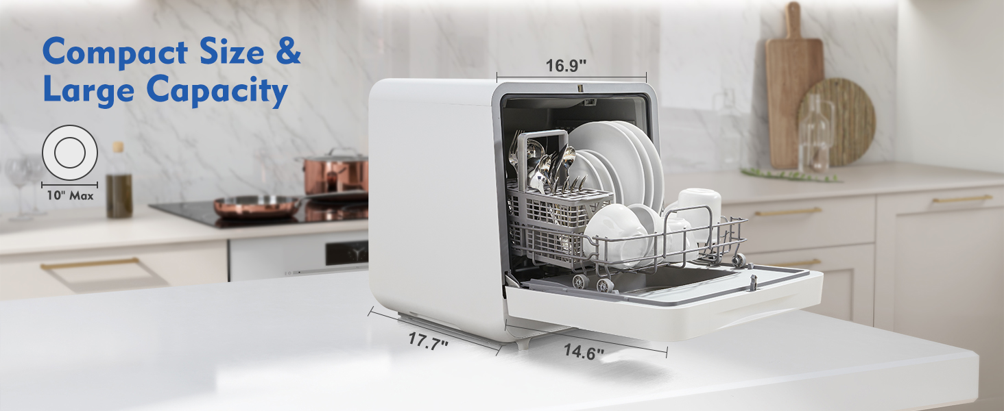 portable dishwasher countertop