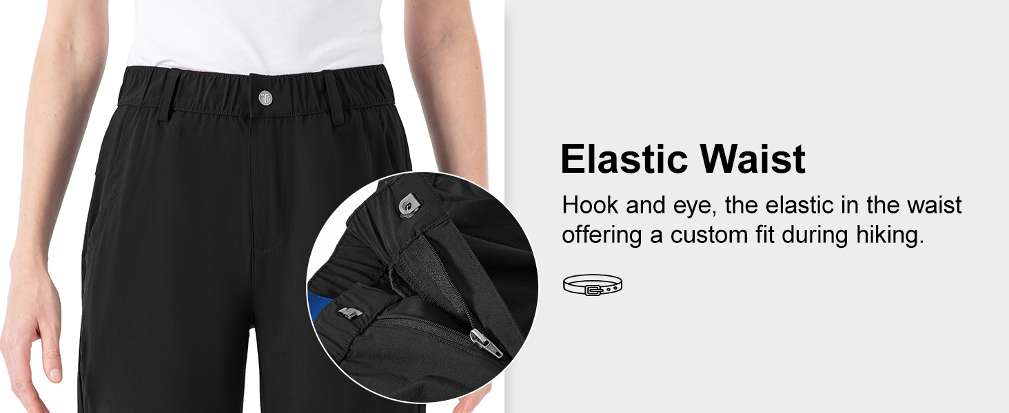 womens elastic waist pants