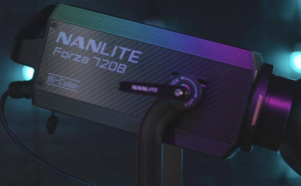 Amazon.com : NANLITE Forza 720B LED Spotlight With Rolling