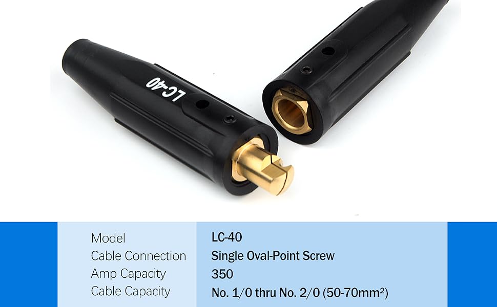 welder lead connectors