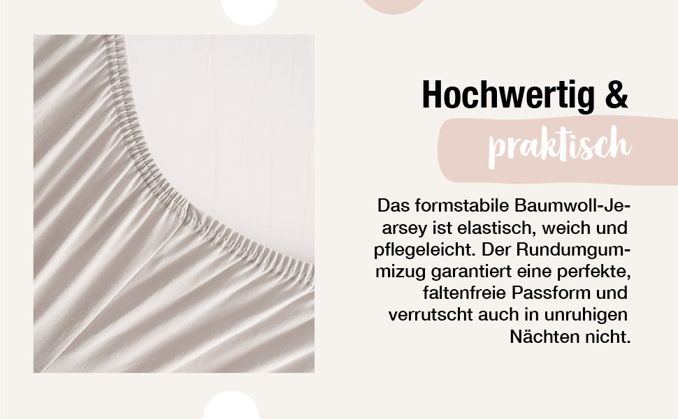 Spannbettlaken Spannbetttuch Bio Baumwolle Oeko-Tex Bett-Bezug Kinderbett Laken grau weiss Natur