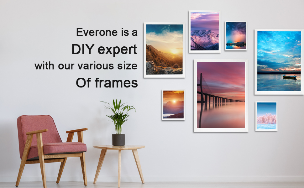 Nohouis Diamond Painting Picture Frames 12x16,for 13 x 17