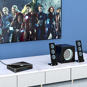 Binval Bluetooth Audio Transmitter Wireless Receiver Adapter