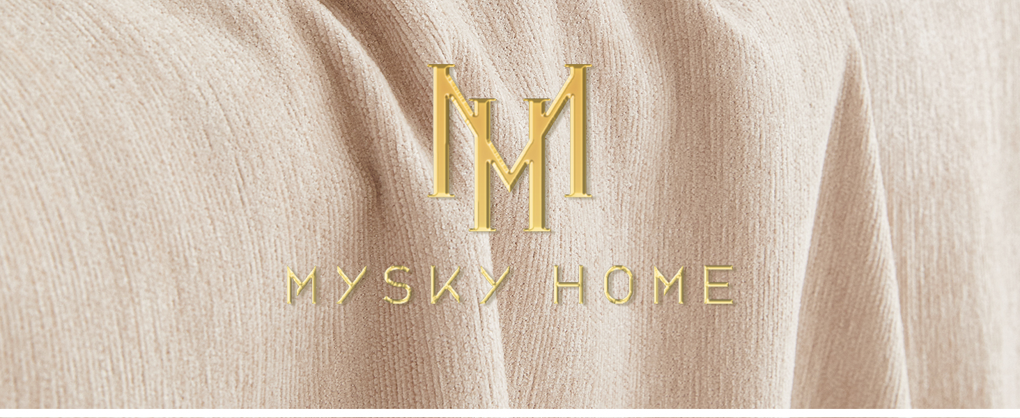 MYSKY HOME PERFECT CHENILLE SOFA COVER