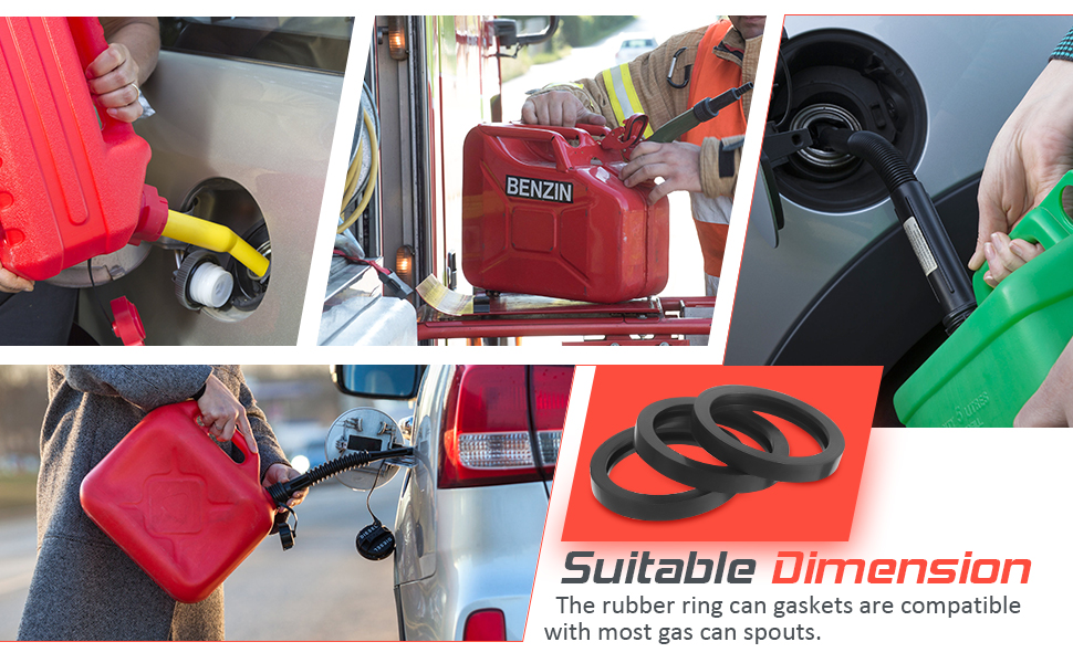 Gas Can Spout Gaskets Rubber Ring Can Gaskets Fuel Washer
