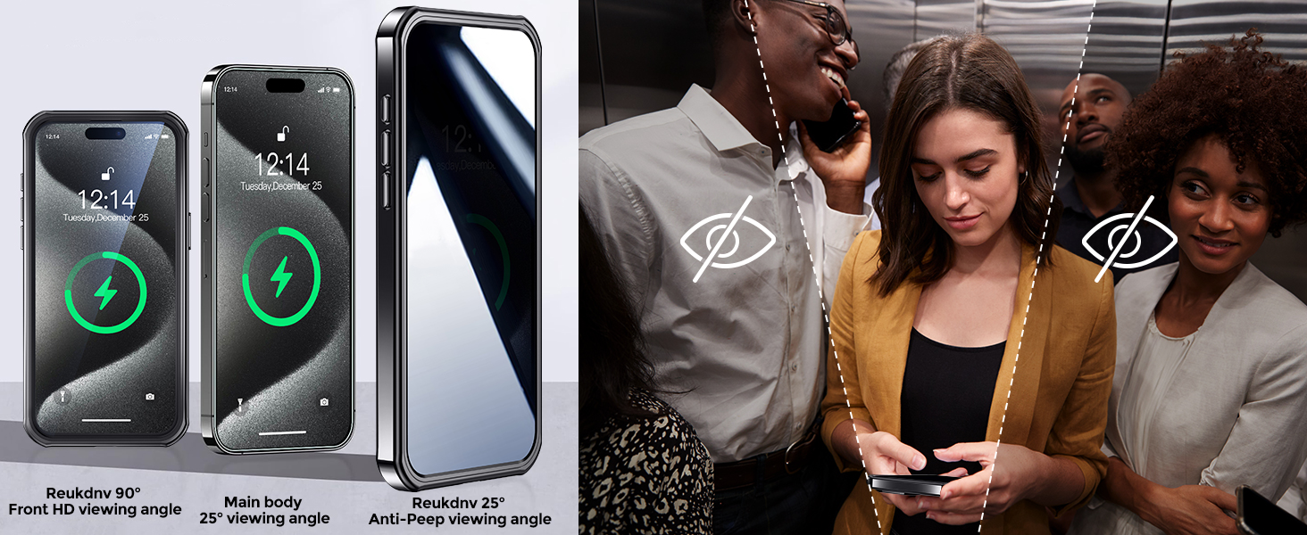 [CD Metal Ring Stand + Builtin Privacy Screen Protector