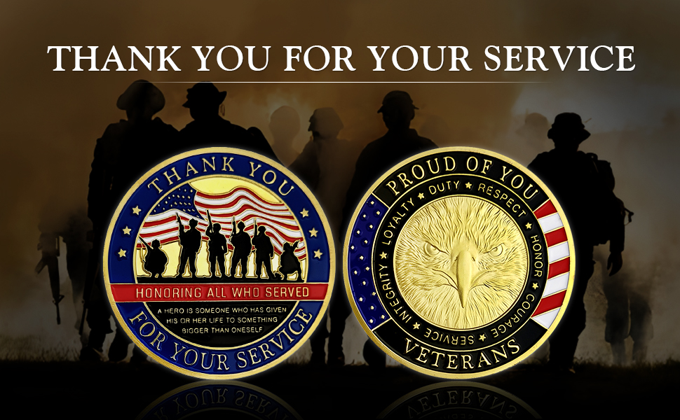 Military Appreciation Challenge Coin