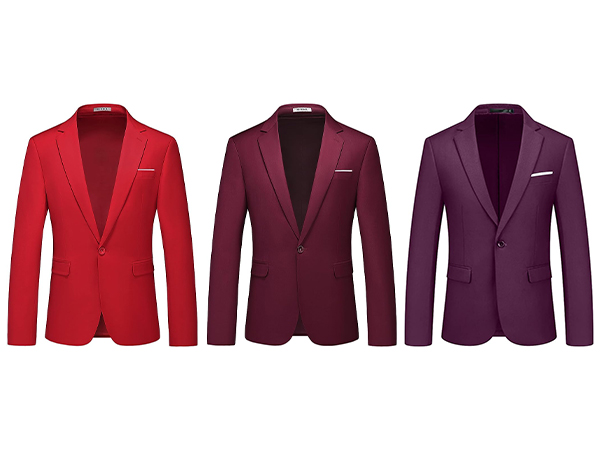 Slm Ft One Button Blazer Jacket Wth Cent Back Vent (JACKET ONLY