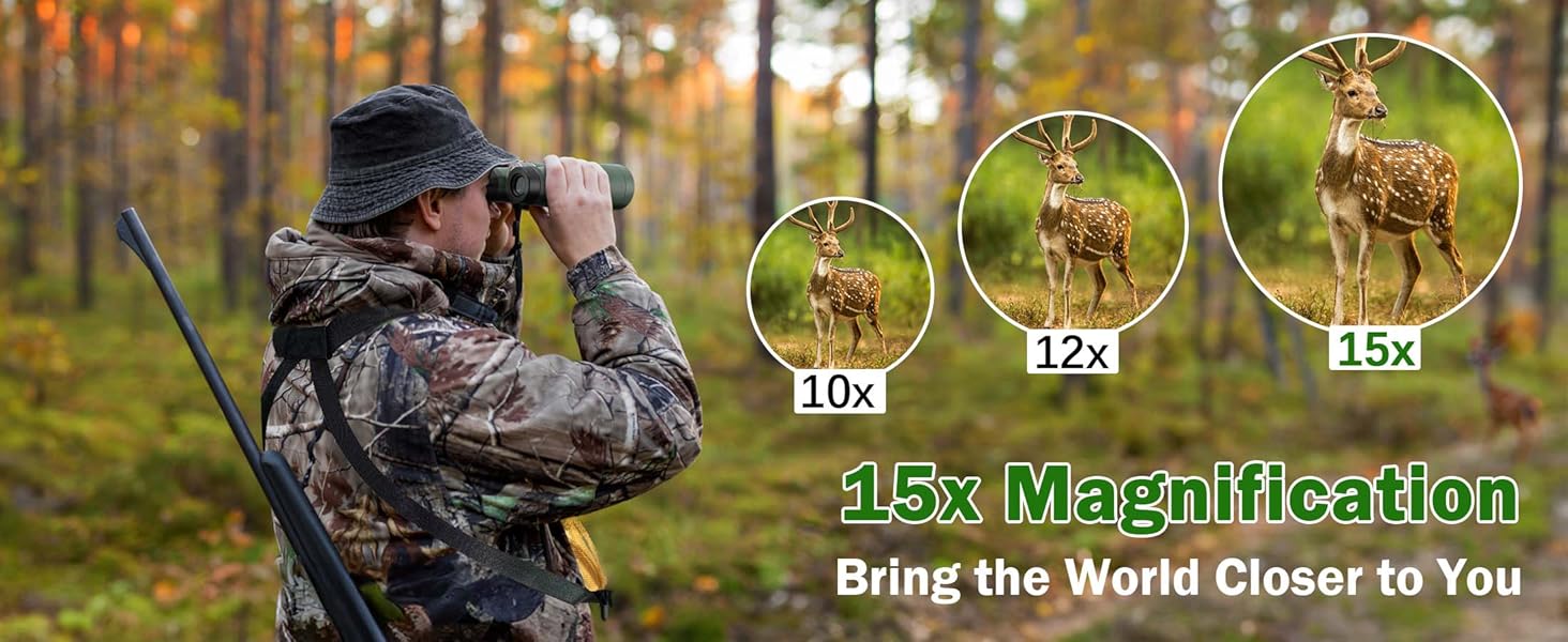 15x Binoculars
