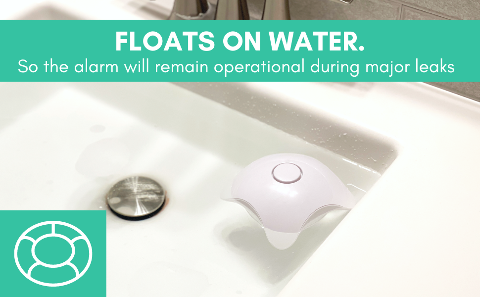 Absolute Living Water Leak Detector Alarm 120dB Water Sensor Alarm