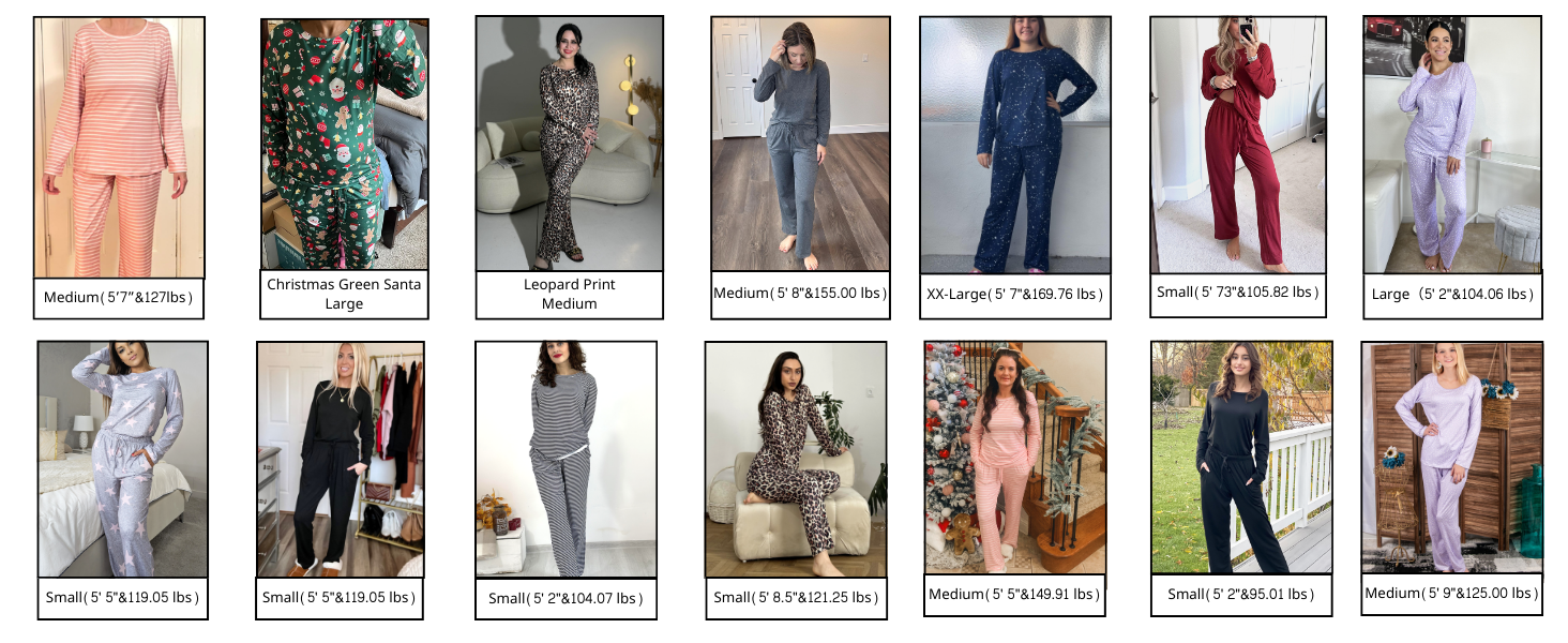 long sleeve sleepwear