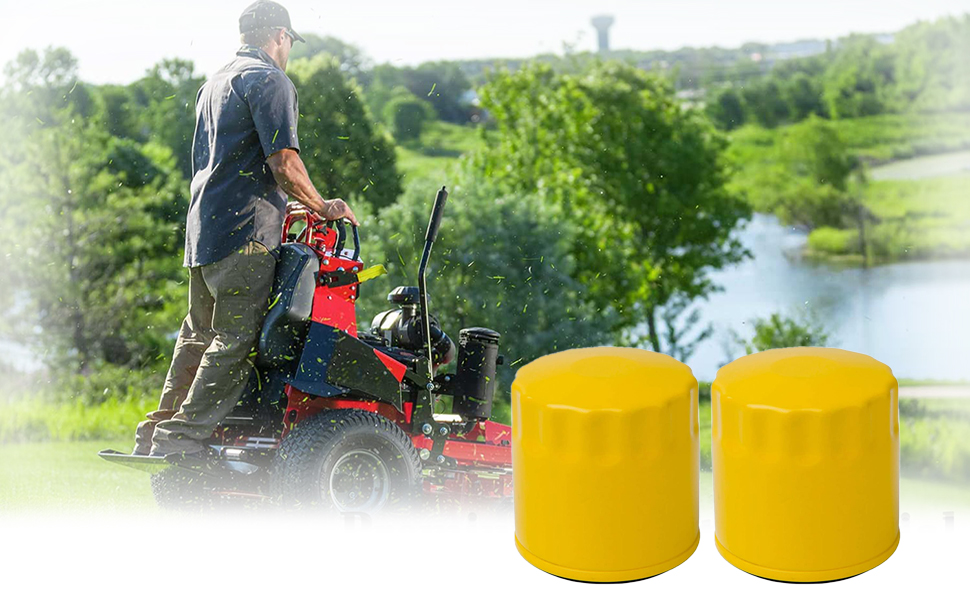 2 Pack 52 050 02S Oil Filter For Kohler M18 CV15S SV735
