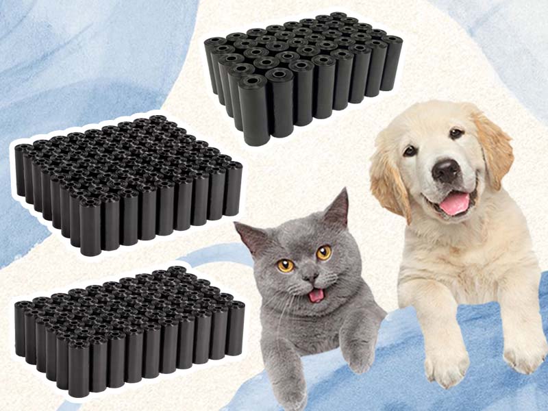 AiTodos 600pcs Dog Poop Bags, Black – Dog Poop Bags – Suitable for Going Home, 31 x 22 cm, Polyethylene Material, Portable (40 Rolls, 15 per Roll) – Poop Bags 11 AiTodos Bolsas Caca Perro