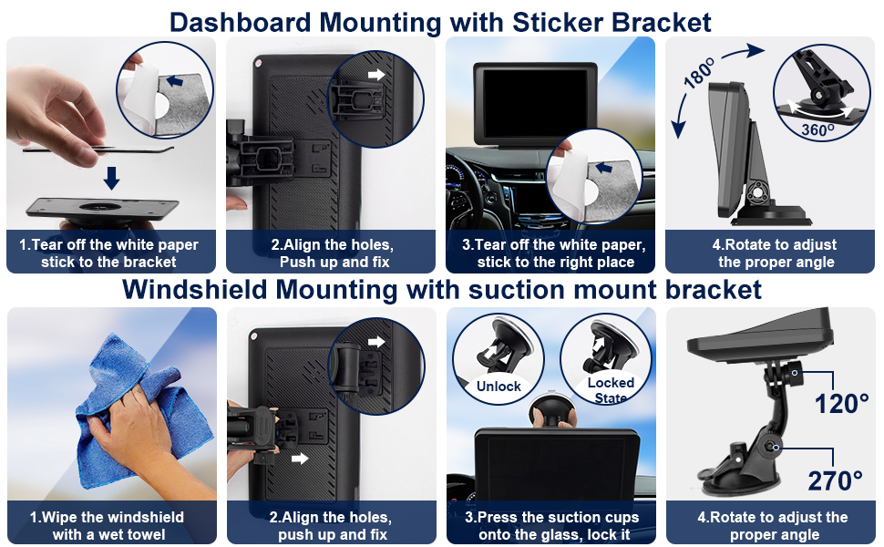 Car Stereo for Apple Carplay Screen KECAG Wireless