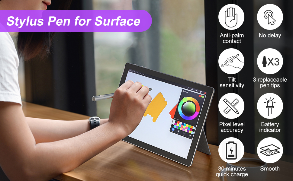 stylus pen for microsoft surface