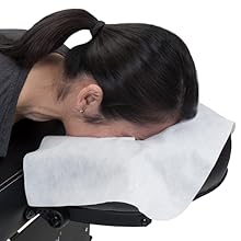 Zen Premium Disposable Face Cradle Covers massage table