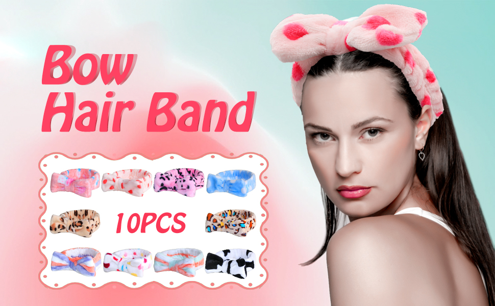 spa headband for washing face