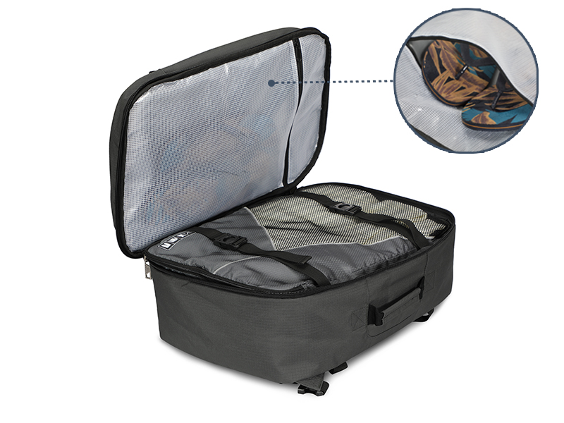 large travel backpack for women airline approved carry on luggage bag backpack with trolley sleeve