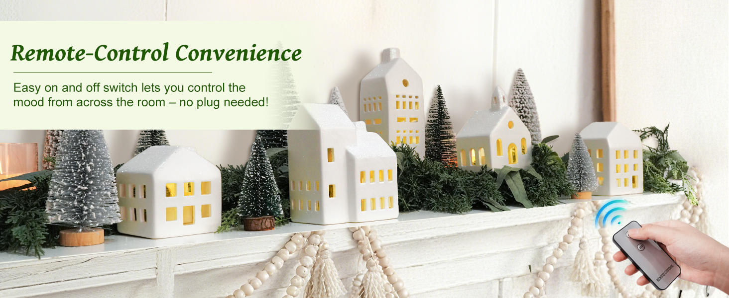 Christmas Ceramic Houses Sets