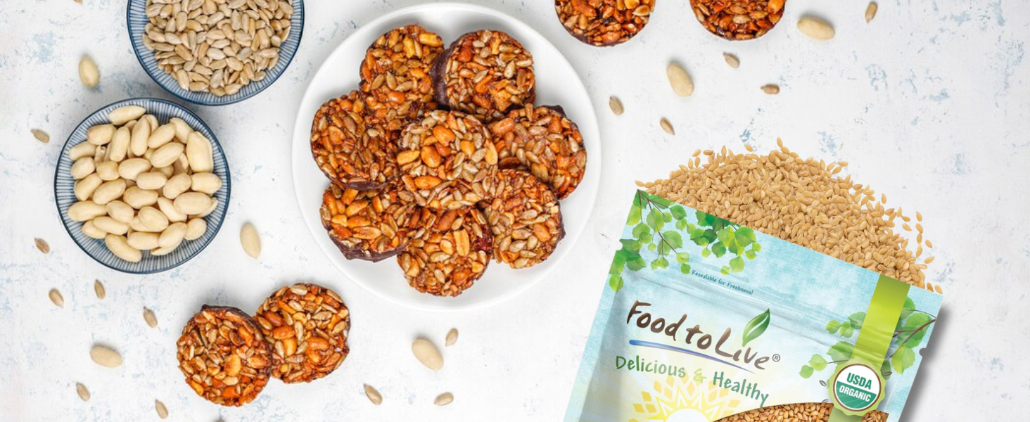 Organic Golden Flax Seeds