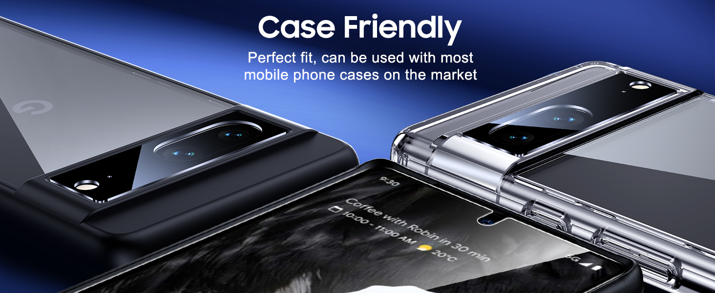 [2+2 Pack] Uyiton for Google Pixel 7 Screen Protector, [Easy to Install