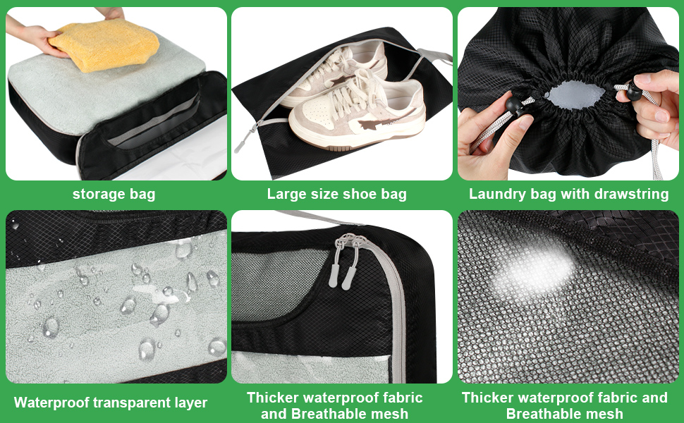 acking Cubes for Suitcases