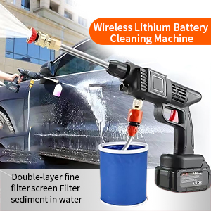 Máquina de limpieza de batería de litio inalámbrica