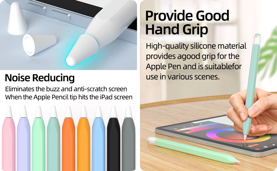 JOOSKO 2 Pac Compatible with Apple Pencil 1st Generation