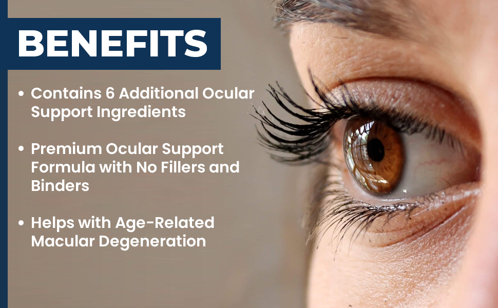 Doctor Formulated AREDS 2 Plus Eye Vitamins for Macular