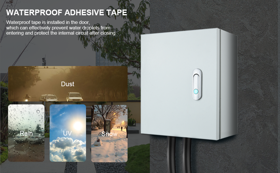 Steel Electrical Junction Box, Indoor&Outdoor Electrical Enclosure Box