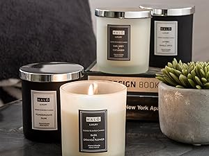 Halo Candles, Scented Candles