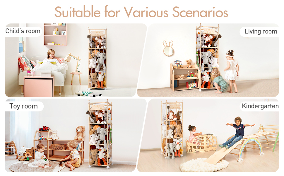 Suitable for different scenarios-Child‘s room, Living room , Toy room , Kindergarten