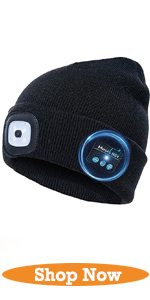 Gorro bluetooth con luz