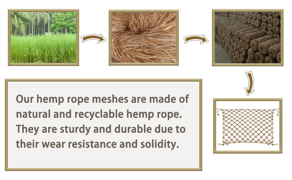 Amazon.com: Natural Jute Rope Net - Heavy Duty and Versatile Protection ...