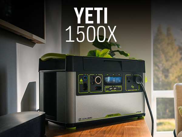 Amazon.com : Goal Zero Yeti Portable Power Station - Yeti 1500X w
