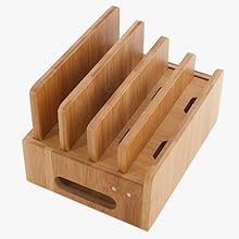 Bamboo Charging Stand