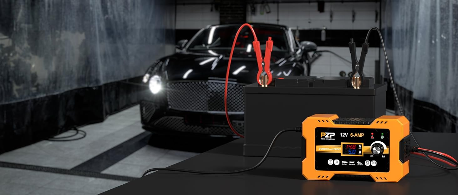 PZP car battery charger