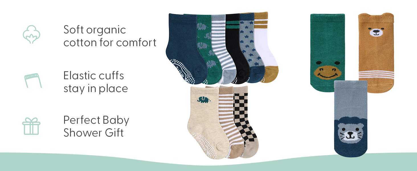 grip cozy slippers anti slip new born nurses knee christmas pajamas gift 0 2 4 6 9 12 18 24 months