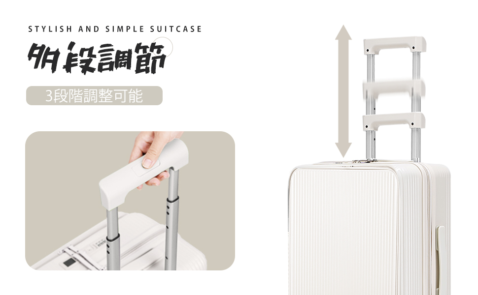 Amazon.co.jp: [RIMUKE] 前開き スーツケース 機内持ち込み
