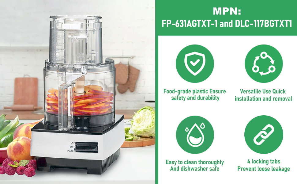 Amazon.com: 7 Cup Food Processor Replacement Parts Kit for