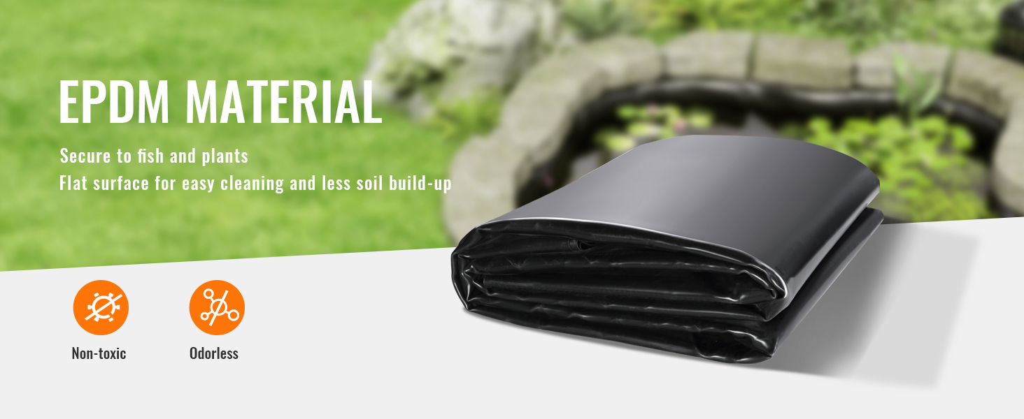 rivestimenti per laghetti all'aperto