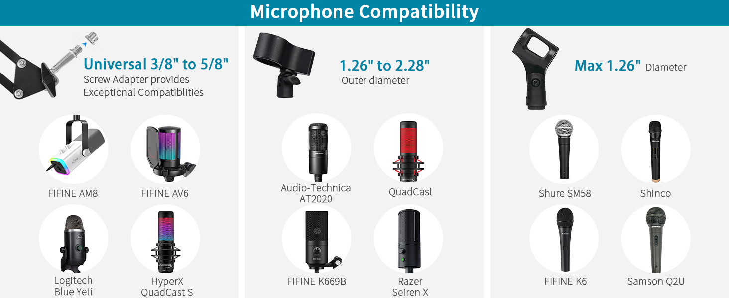 mic holder clip