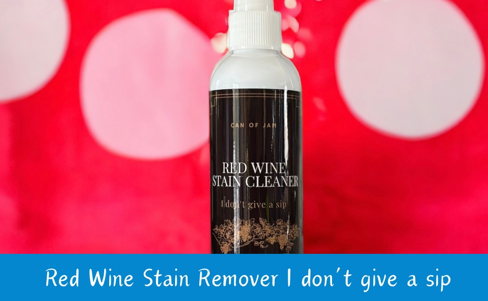 CAN OF JAM (2) Pack Red Wine Stain Cleaner, Laundry Stain Remover 120ml